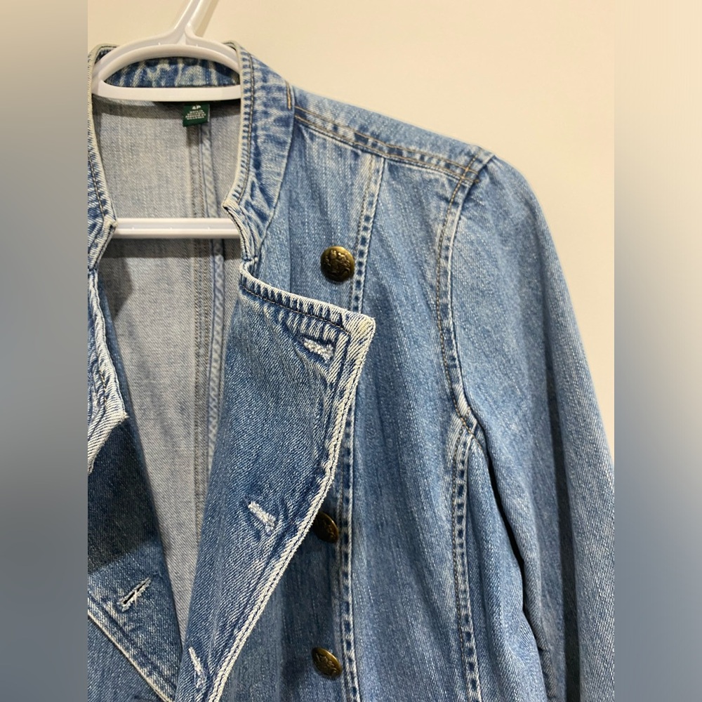 Ralph Lauren Military Jean Jacket - Picture 3 of 7